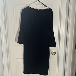 Calvin Klein Black Long Sleeve Dress